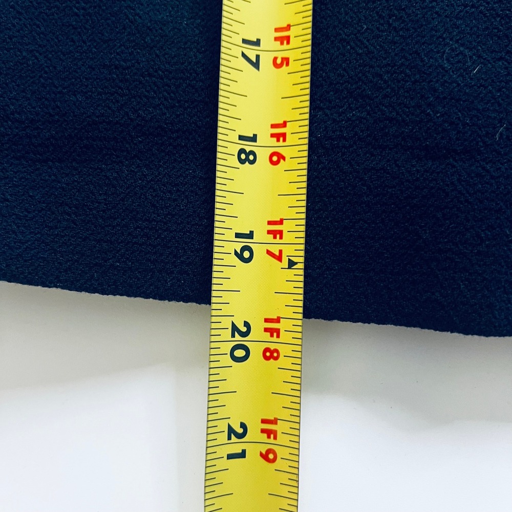 Escada Navy Blue Crepe Pencil Skirt High Waisted Made in Germany Size 38 - Picture 4 of 13